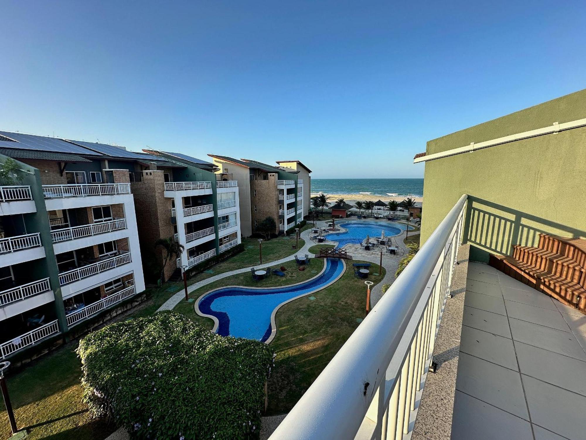 Terramaris - Aptos Vista Mar, Pe Na Areia, Vizinho Ao B Park 알퀴라즈 외부 사진