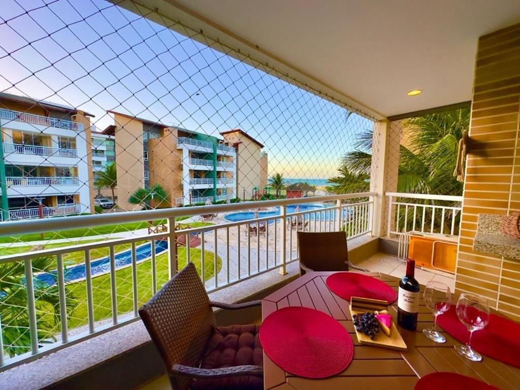 Terramaris - Aptos Vista Mar, Pe Na Areia, Vizinho Ao B Park 알퀴라즈 외부 사진