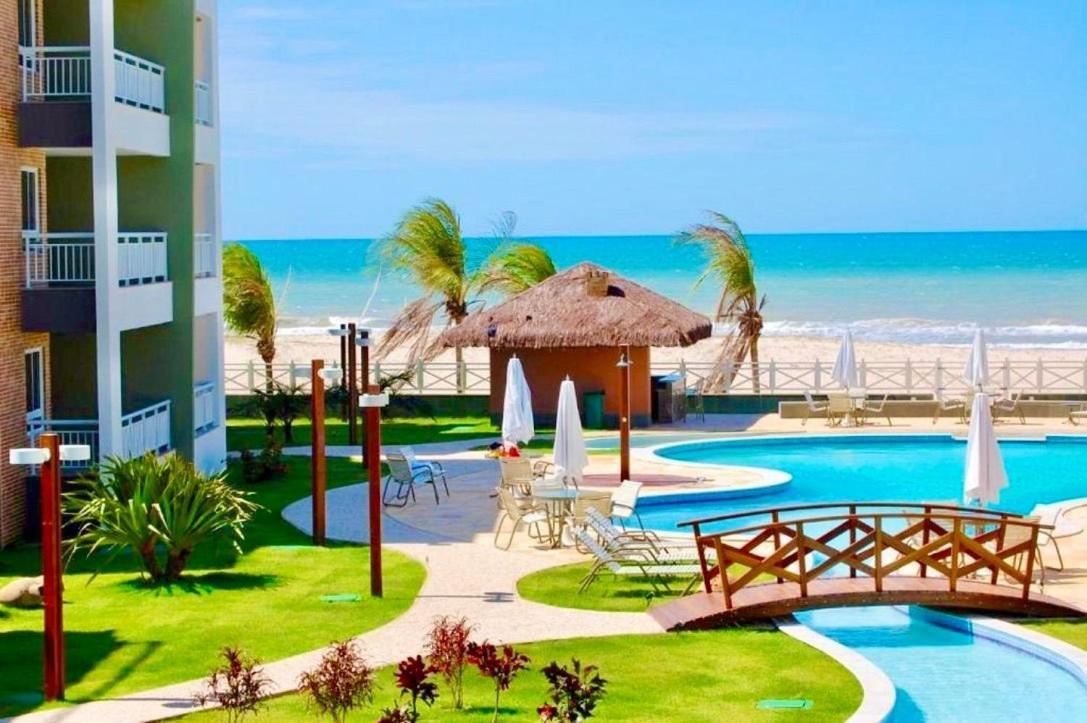Terramaris - Aptos Vista Mar, Pe Na Areia, Vizinho Ao B Park 알퀴라즈 외부 사진